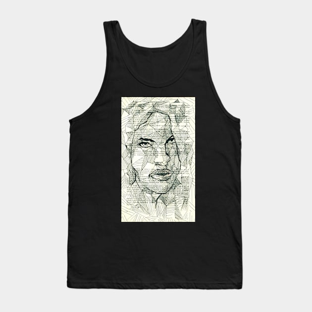 Face Tank Top by camillasatte